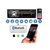 Som Pra Carro Aparelho Rádio Automotivo Bluetooth Bt 7 cores - First Option Sd 5566
