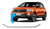 Aplique Friso Cromado Grade Dianteiro VW TCross T-Cross