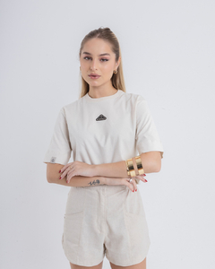 CROPPED BEGE TERMO - comprar online