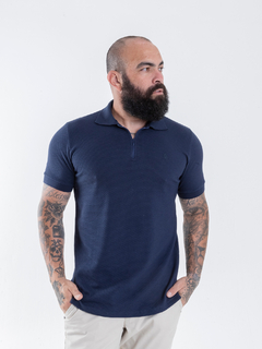 CAMISA GOLA POLO TEXTURE | ZIPER - comprar online