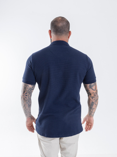 CAMISA GOLA POLO TEXTURE | ZIPER - loja online