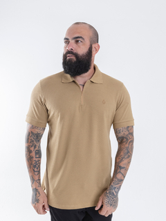 CAMISA GOLA POLO TEXTURE | ZIPER - comprar online