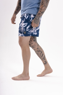 SHORT TACTEL ESTAMPADA | BLUE SUMMER na internet