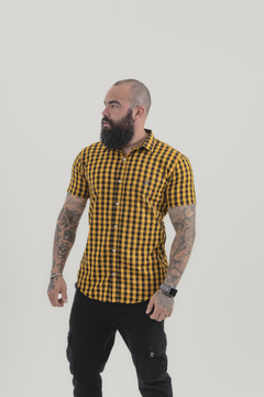 CAMISA MANGA CURTA XADREZ - comprar online