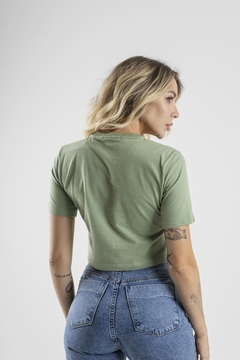 CROPPED LONG | GREEN OLIVE - loja online