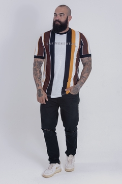 CAMISETA ESTAMPADA | VERTICAL STRIPES - loja online