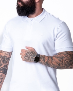 CAMISA GOLA POLO ZÍPER | BRANCA - comprar online