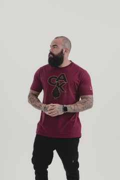 CAMISETA LONGLINE | BORDEAUX OAK - comprar online