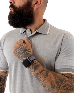 CAMISA POLO AVALON | CINZA - loja online