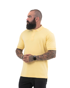 CAMISA GOLA POLO | LIGHT YELLOW na internet