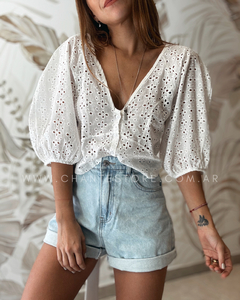 Camisa crop Libra