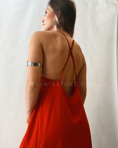 Vestido Clotta premium rojo en internet