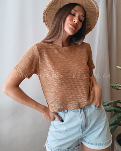 Blusa Campel tostado