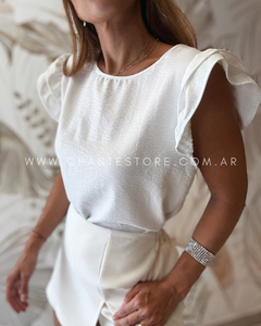 Blusa Sima blanca