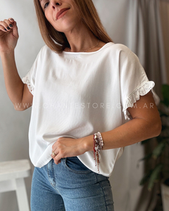 Blusa Cinna blanca