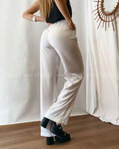Pantalón Galilei blanco - comprar online