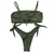 Top faixa verde croco - comprar online