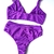 Biquíni top nó hot pants roxo - Sunsea