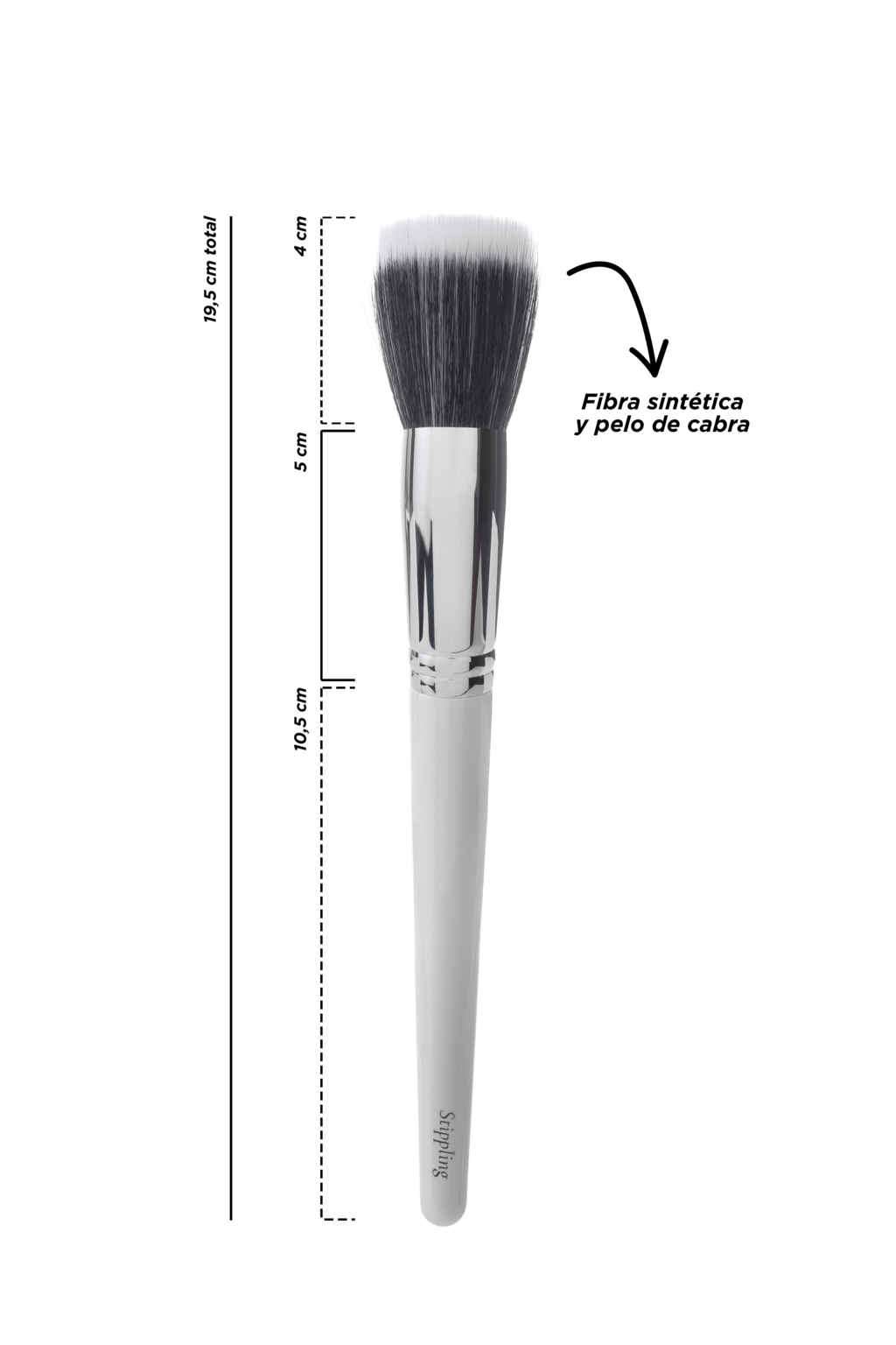 Stippling Skunk Makeup Brush