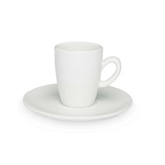 Xícara Café Espresso Longo 75ml com Pires (logo 1 ou 2 cores 1 face)