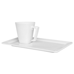 Xícara Café Plateau White com Pires 65ml Personalizada (logo 1 ou 2 cores-2x) na internet