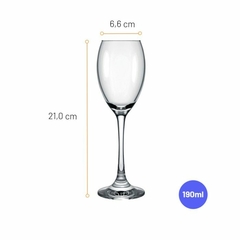 Taça Celebra Champagne 190ml (arte na cor preta 1 face) - comprar online