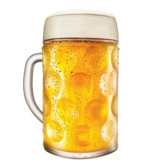 Caneca Chopp Mass Krug 610ml (arte na cor preta 1 face) na internet