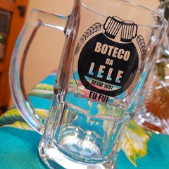 Caneca Chopp Bristol 340ml Personalizada (arte cor preta 1 face) - comprar online