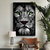 Quadro Decorativo Leão com Olhos Verdes - comprar online