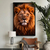 Quadro Decorativo Leão de Judá Imponente - comprar online