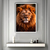 Quadro Decorativo Leão de Judá Imponente na internet