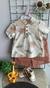 Conjunto de Bebê Short + Blusa Estampada - Menino - Vila do Bebê