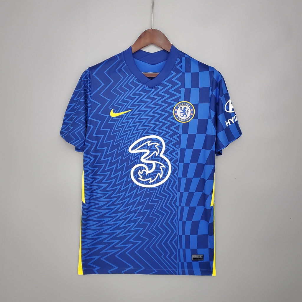 Camisa Chelsea 21/22 Azul