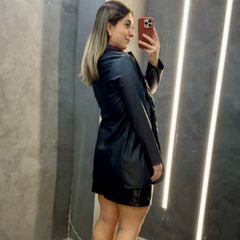 Max Blazer Couro Eco - comprar online