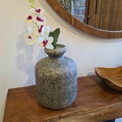 Imagen de Florero de vidrio simil piedra vasija