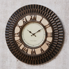 Reloj espejado vintage corona 50cm en internet