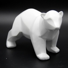 Oso Chico blanco ceramica 18x10x11cm