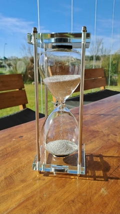 Reloj de arena grande deco 2 minutos kazaru