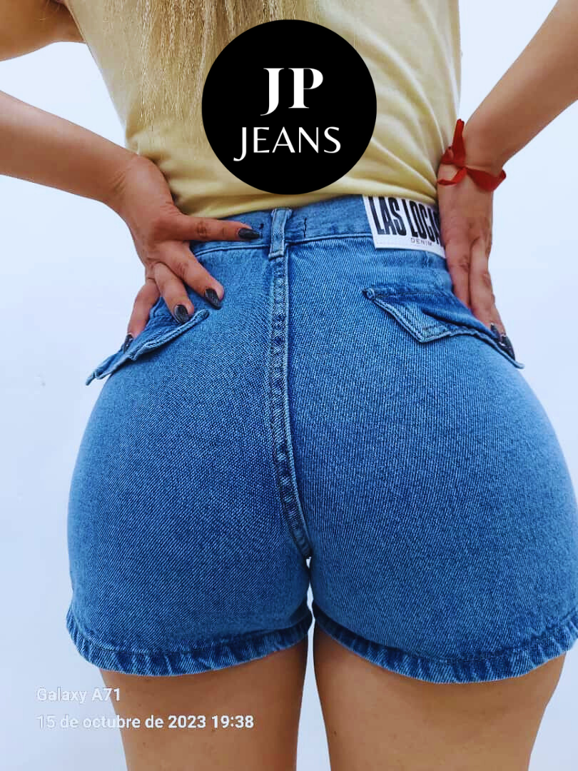short de las locas elastizados tiro alto excelente calce y calidad
