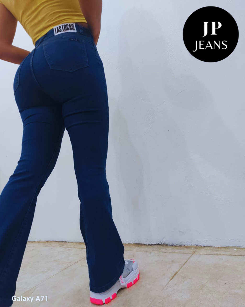 jeans de las locas elastizados tiro alto excelente calce y calidad