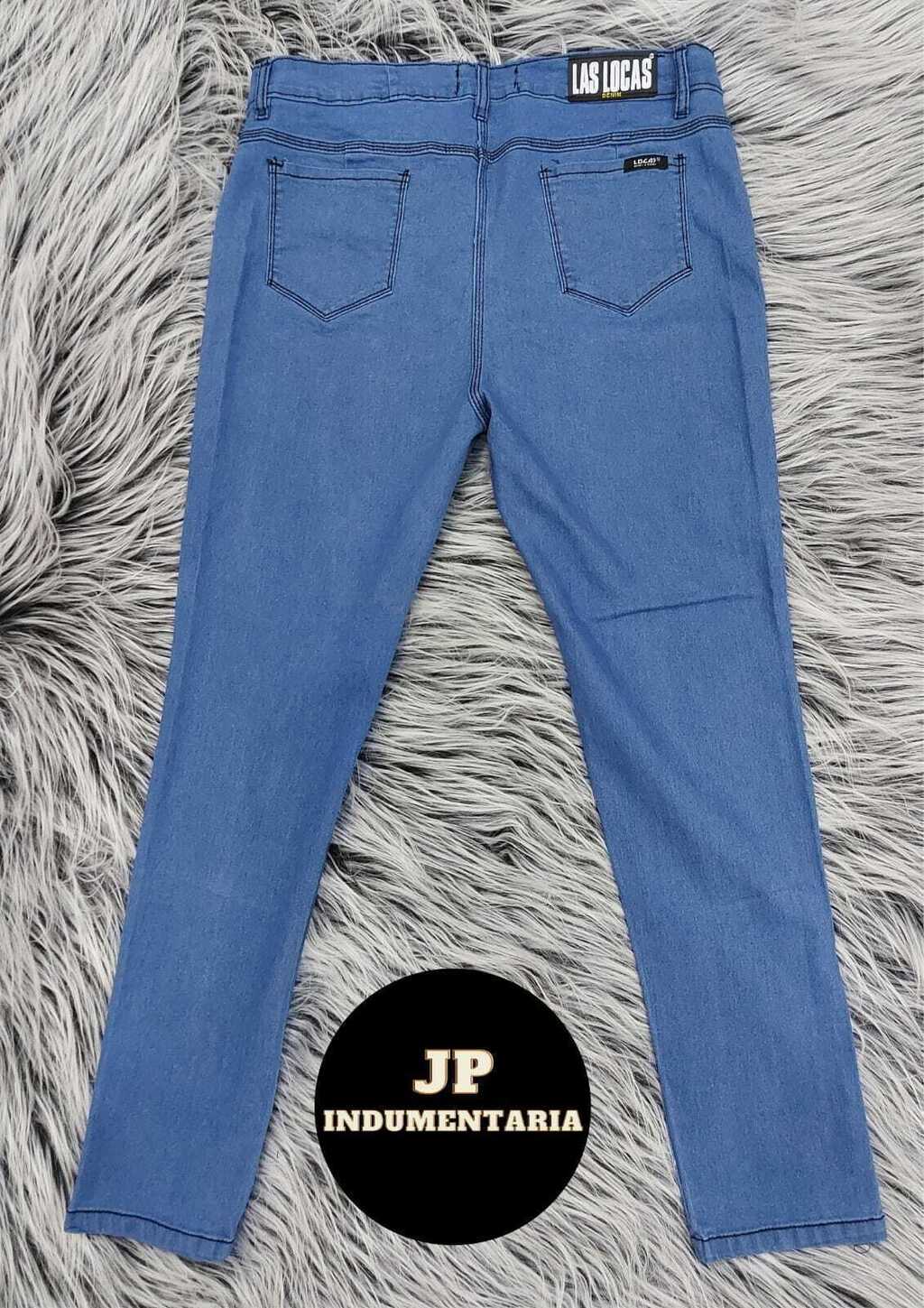 Jeans elastizados tiro alto talles grandes hotsell