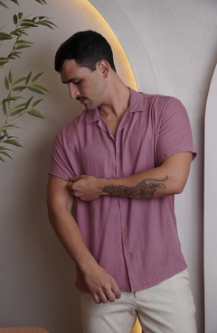 Camisa Vento Di Mare Lavanda - comprar online