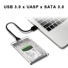 SSD/HDD - Case de alta velocidade, suporte para Hd Externo USB 3.0 para 2.5 Polegada - SATA2 3 - Com suporte de cabo 6TB HDD Enclosure - comprar online