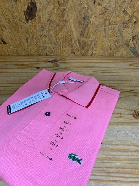 CHOMBA LACOSTE ROSA