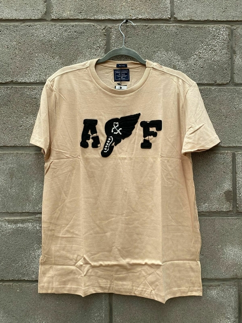 REMERA ABERCROMBIE BEIGE