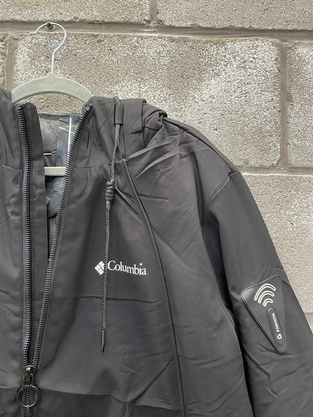 Campera pluma sintetica hot sale