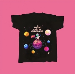 Camiseta Coldplay estampada dtf “ a head full of dreams”