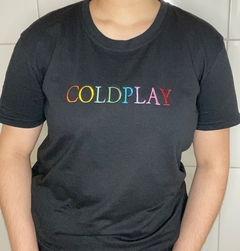 Camiseta bordada COLDPLAY - comprar online