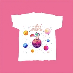 Camiseta Coldplay estampada dtf “ a head full of dreams” - comprar online