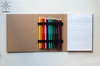 Set de lápices con block de notas